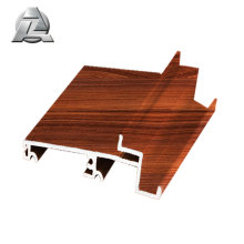 verstellbares Aluminium-Extrusionsschwellenprofil aus Holz